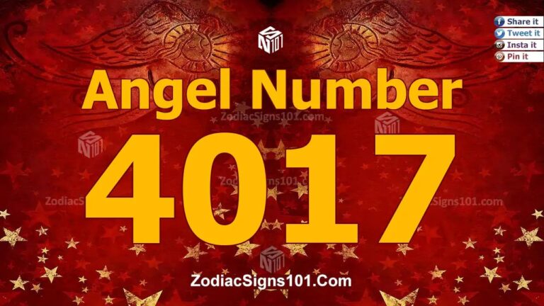 4017 Angel Number Spiritual Meaning And Significance