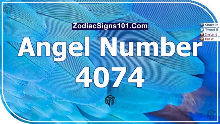 4074 Angel Number Spiritual Meaning And Significance