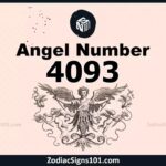 4093 Angel Number Spiritual Meaning And Significance