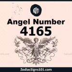 4165 Angel Number Spiritual Meaning And Significance