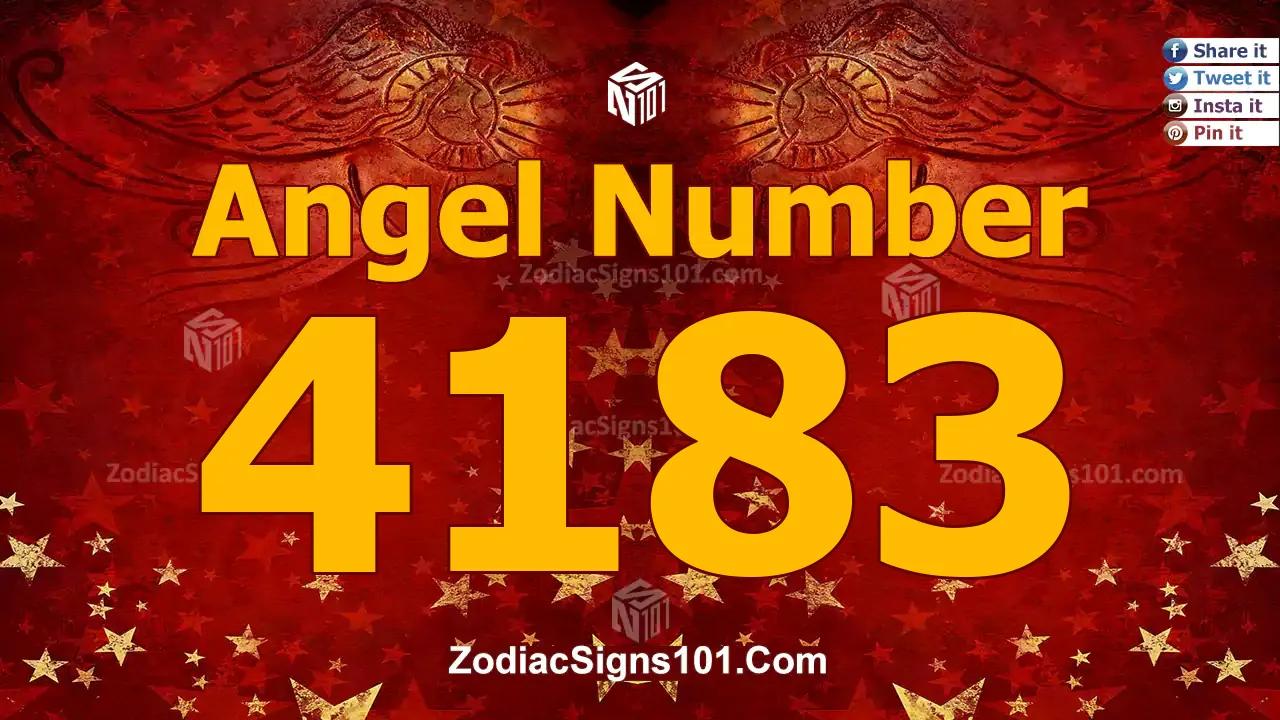 4183 Angel Number Spiritual Meaning And Significance