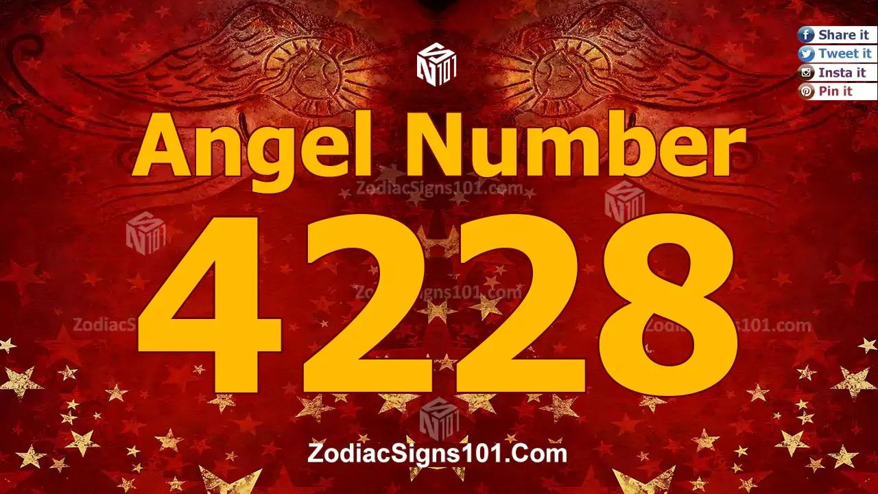 4228 Angel Number Spiritual Meaning And Significance