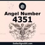 4351 Angel Number Spiritual Meaning And Significance