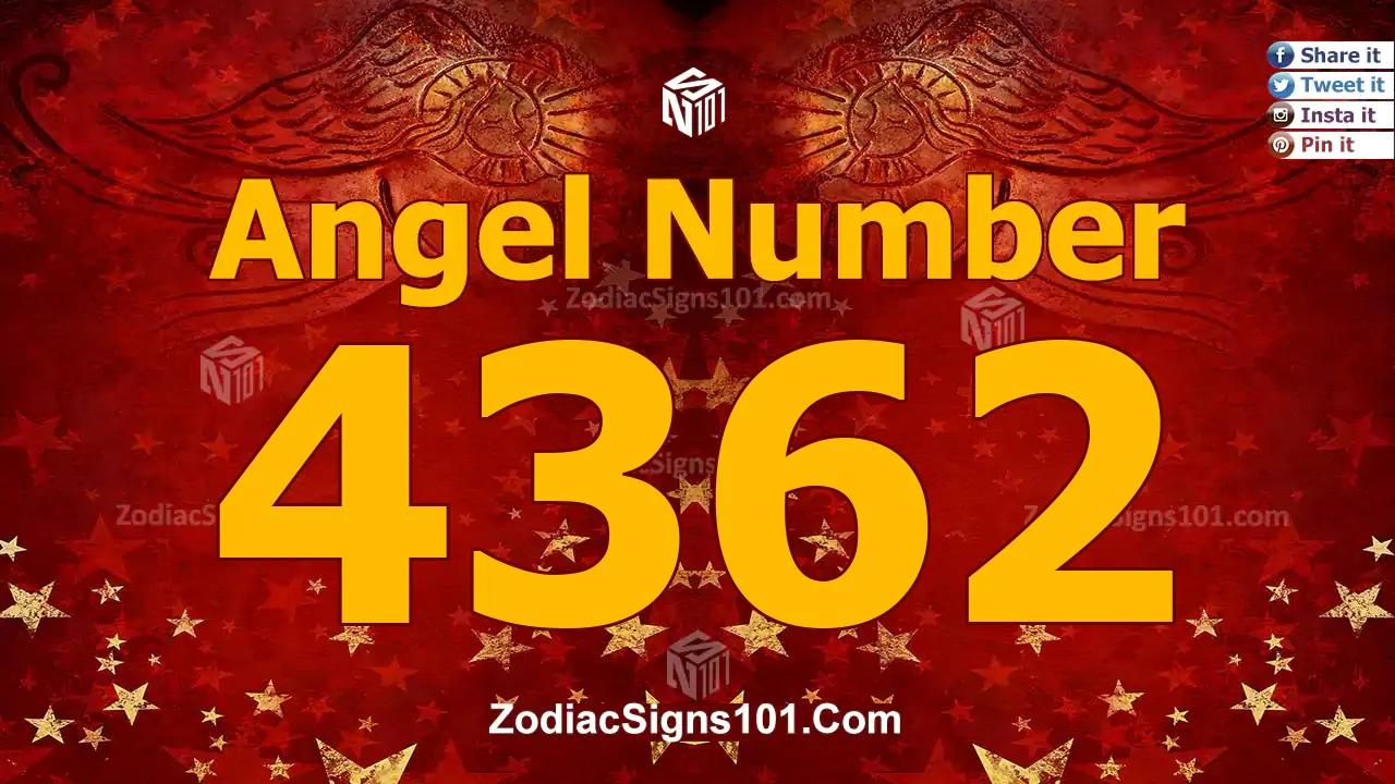 4362 Angel Number Spiritual Meaning And Significance