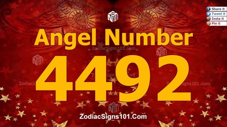 4492 Angel Number Spiritual Meaning And Significance