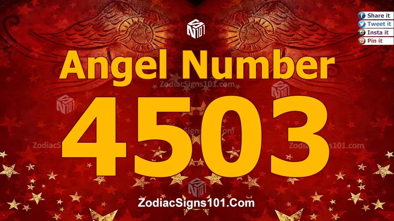 4503 Angel Number Spiritual Meaning And Significance