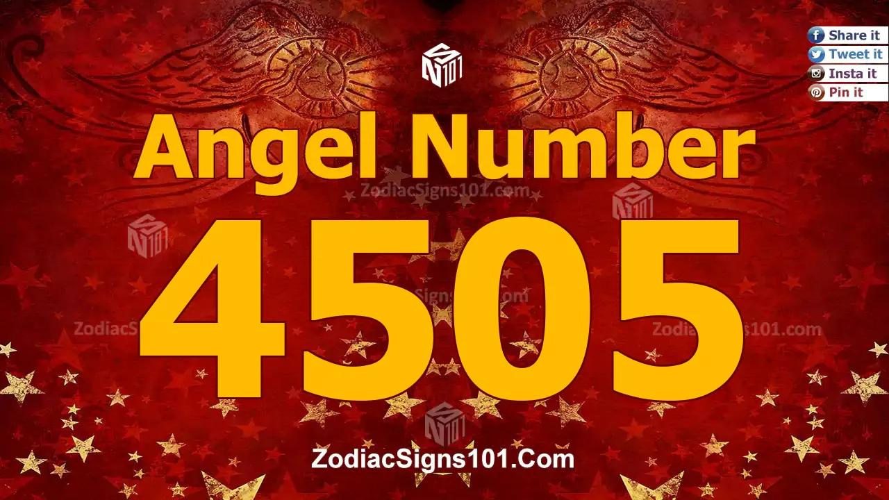 4505 Angel Number Spiritual Meaning And Significance
