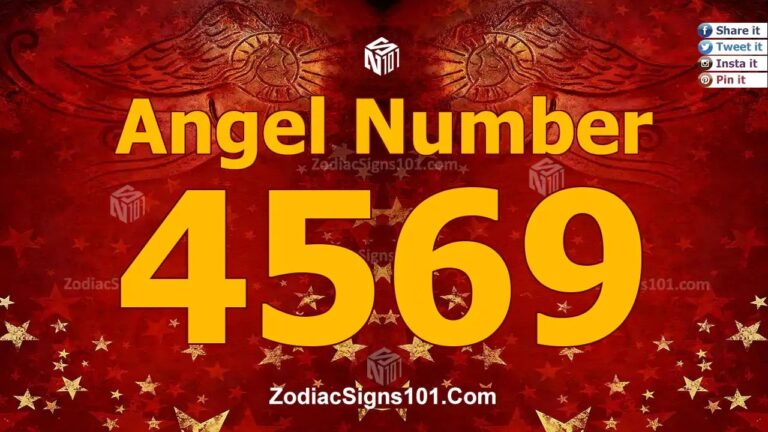 4569 Angel Number Spiritual Meaning And Significance