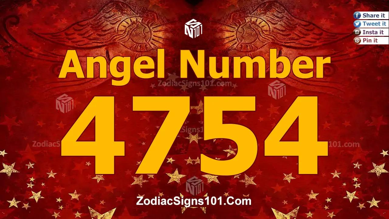 4754 Angel Number Spiritual Meaning And Significance