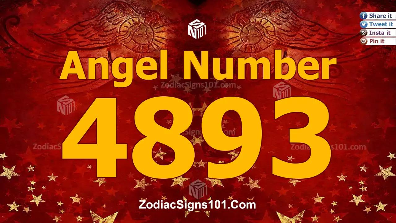 4893 Angel Number Spiritual Meaning And Significance
