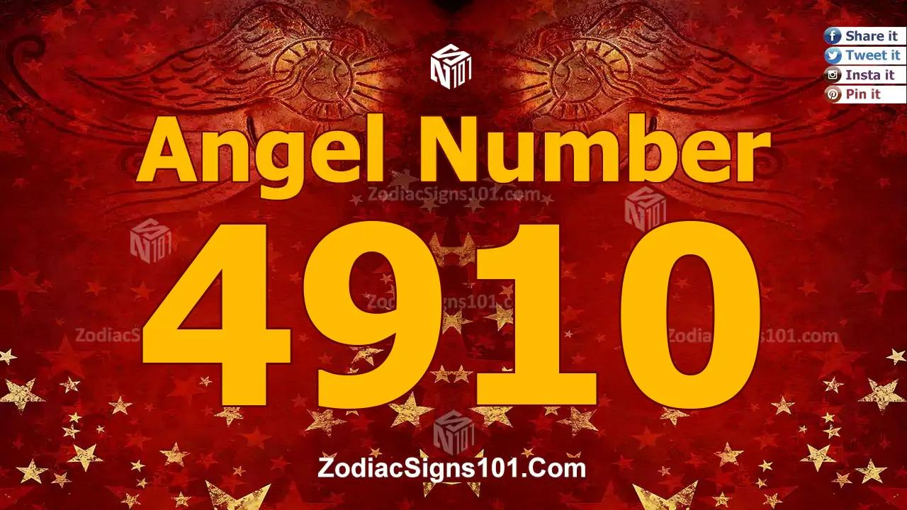 4910 Angel Number Spiritual Meaning And Significance