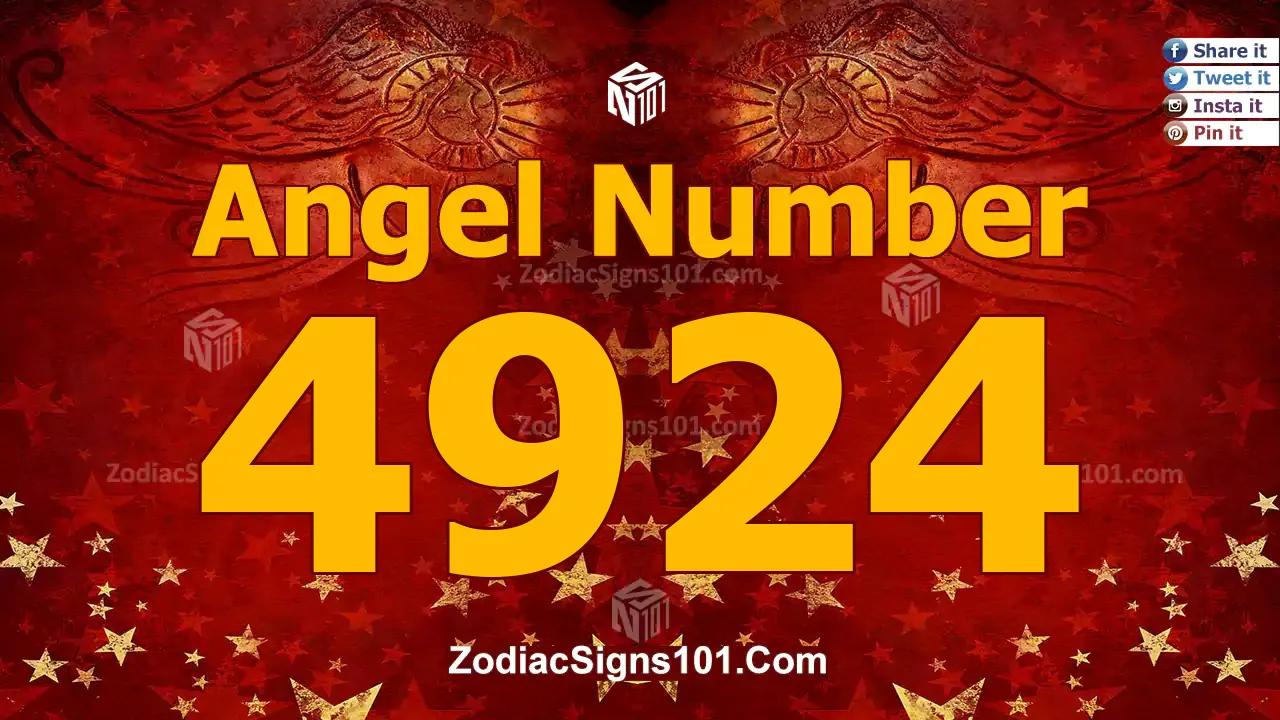 4924 Número de anxo Significado e significado espiritual - ZodiacSigns101