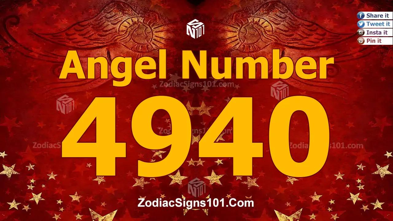 4940 Angel Number Spiritual Meaning And Significance