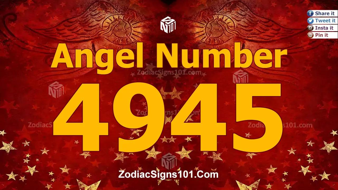 4945 Angel Number Spiritual Meaning And Significance