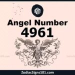 4961 Angel Number Spiritual Meaning And Significance
