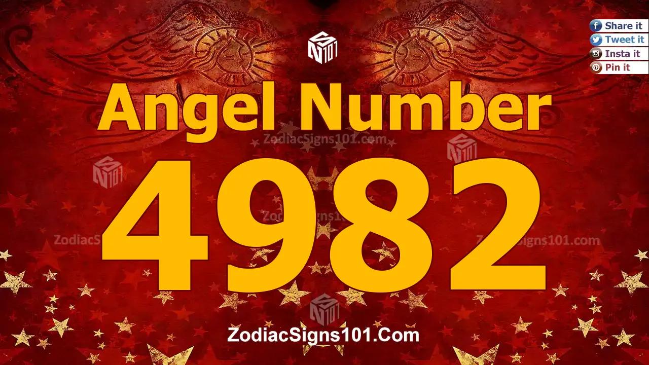 4982 Angel Number Spiritual Meaning And Significance