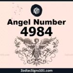 4984 Angel Number Spiritual Meaning And Significance