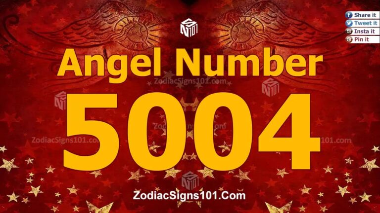 5004 Angel Number Spiritual Meaning And Significance