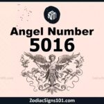 5016 Angel Number Spiritual Meaning And Significance