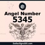 5345 Angel Number Spiritual Meaning And Significance