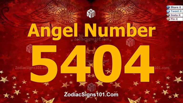 5404 Angel Number Spiritual Meaning And Significance