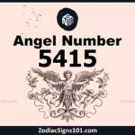 5415 Angel Number Spiritual Meaning And Significance