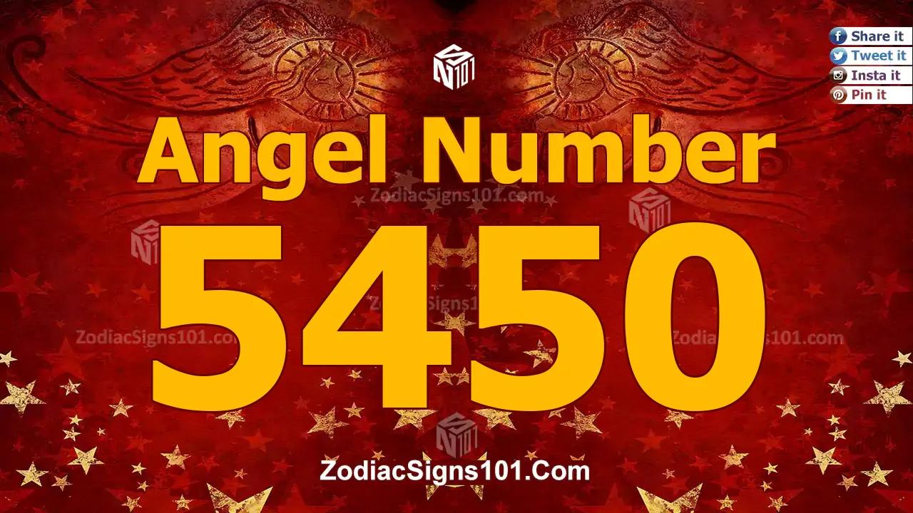 5450 Angel Number Spiritual Meaning And Significance
