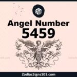 5459 Angel Number Spiritual Meaning And Significance