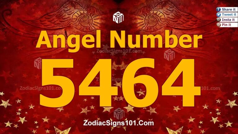 5464 Angel Number Spiritual Meaning And Significance