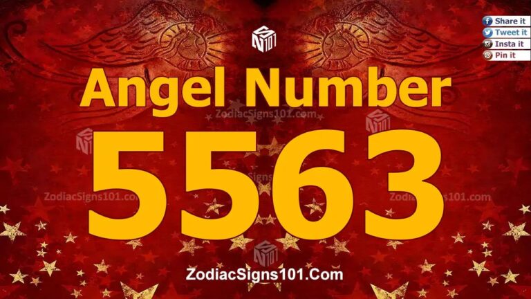 5563 Angel Number Spiritual Meaning And Significance