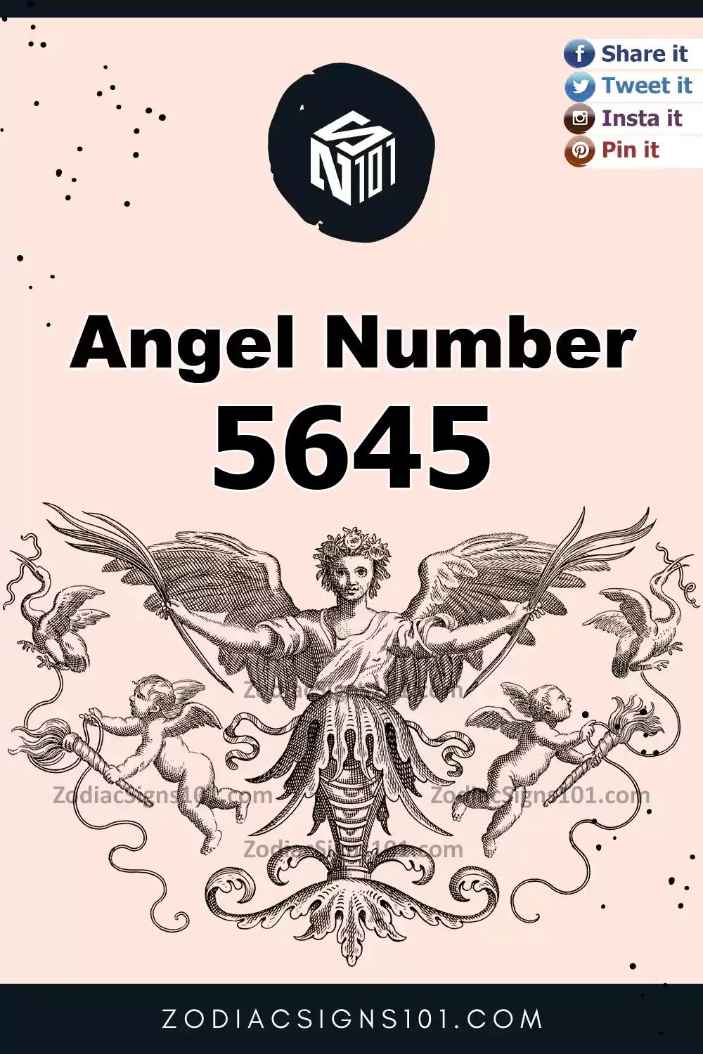 5645 Angel Number Meaning