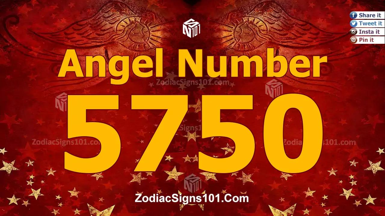 5750 Angel Number Spiritual Meaning And Significance