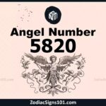 5820 Angel Number Spiritual Meaning And Significance