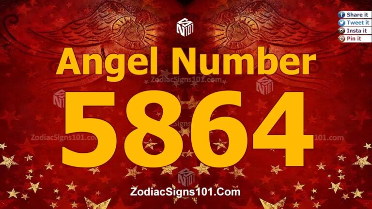 5864 Angel Number Spiritual Meaning And Significance
