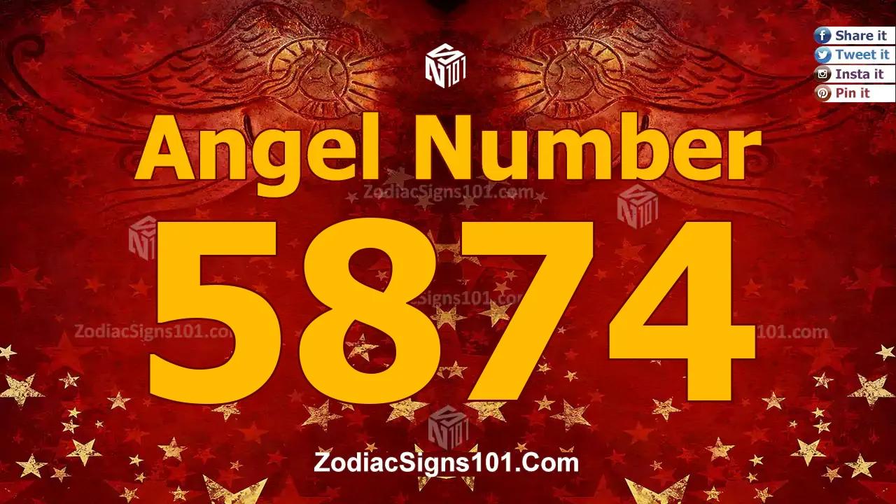 5874 Angel Number Spiritual Meaning And Significance