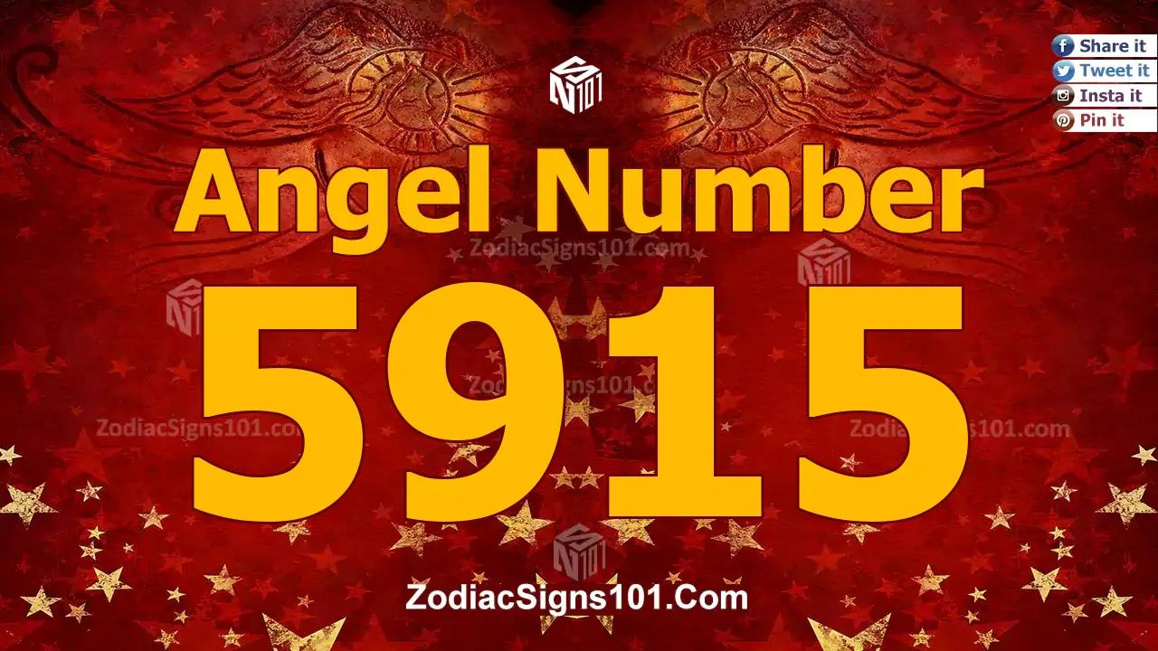 5915 Angel Number Spiritual Meaning And Significance