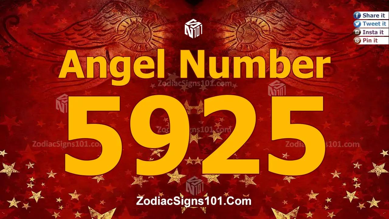 5925 Angel Number Spiritual Meaning And Significance