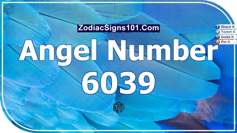 6039 Angel Number Spiritual Meaning And Significance