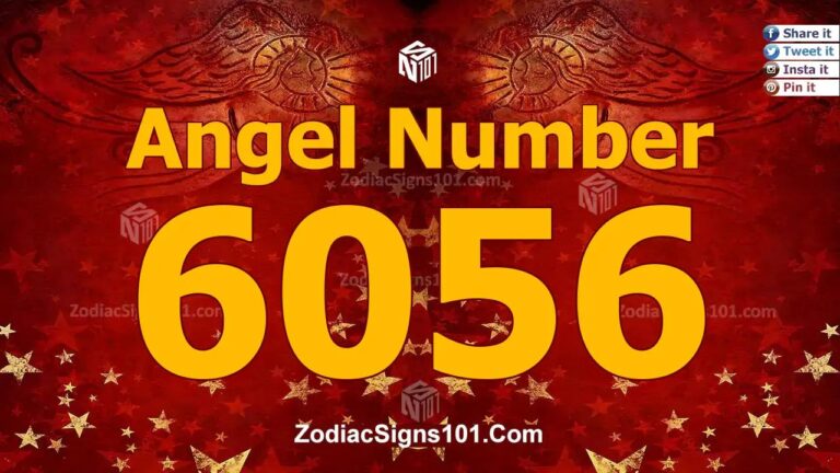 6056 Angel Number Spiritual Meaning And Significance