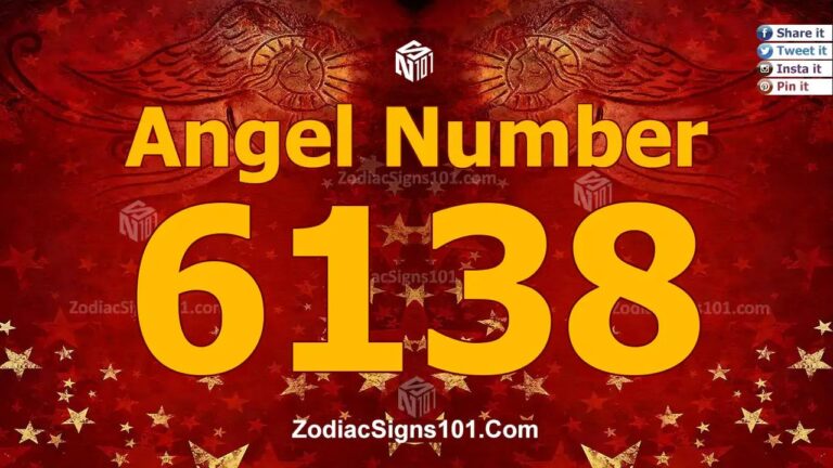 6138 Angel Number Spiritual Meaning And Significance