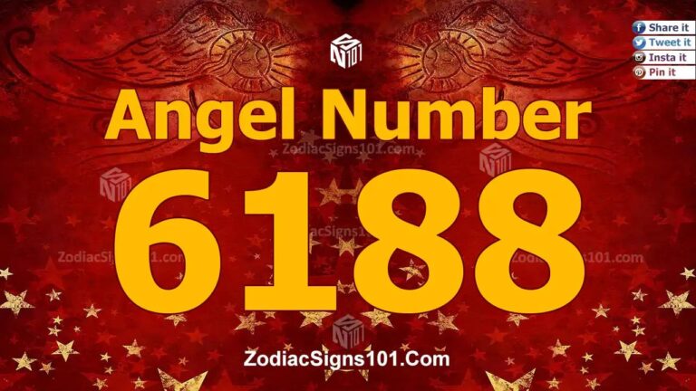 6188 Angel Number Spiritual Meaning And Significance
