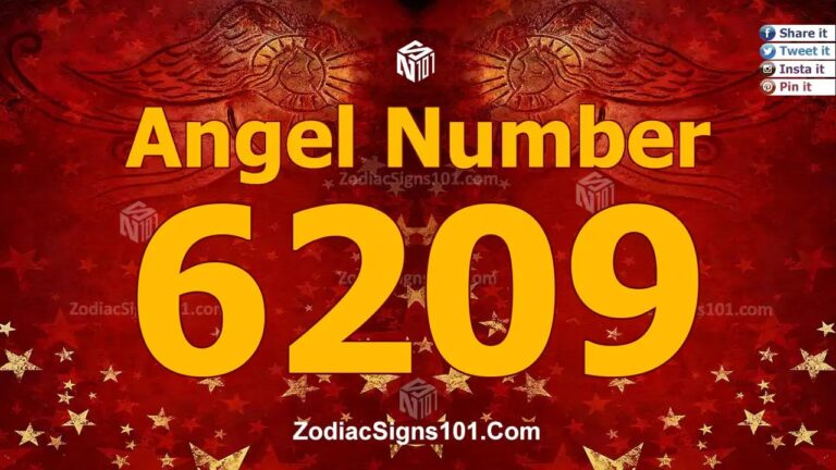 6209 Angel Number Spiritual Meaning And Significance