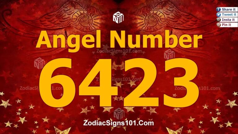6423 Angel Number Spiritual Meaning And Significance