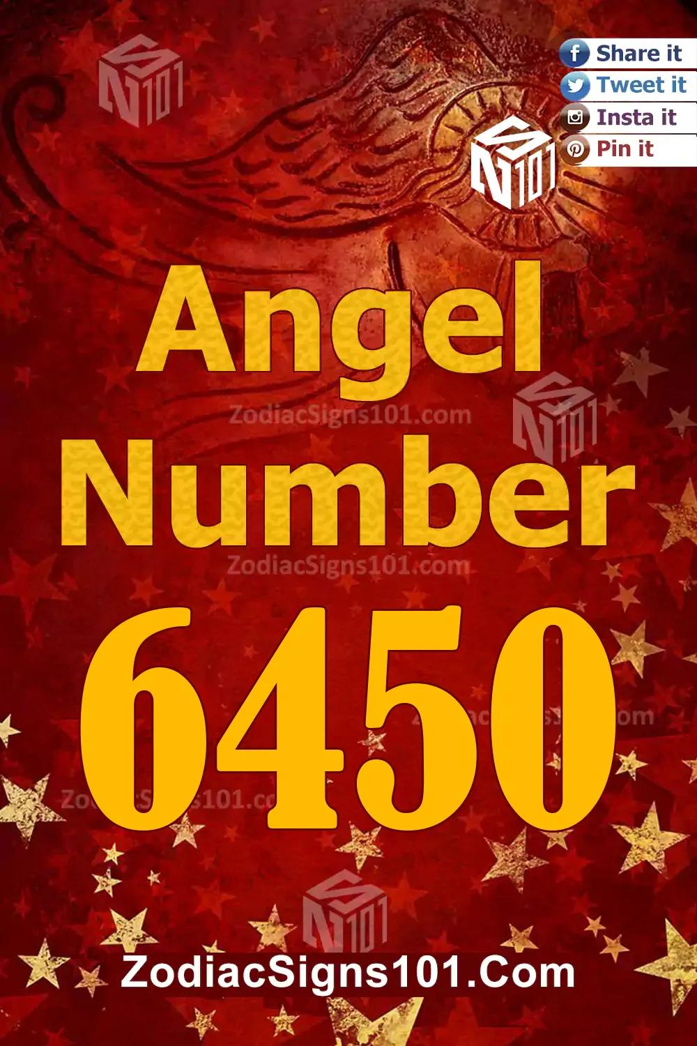 6450 Angel Number Meaning