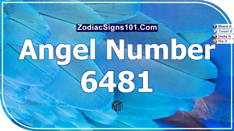 6481 Angel Number Spiritual Meaning And Significance