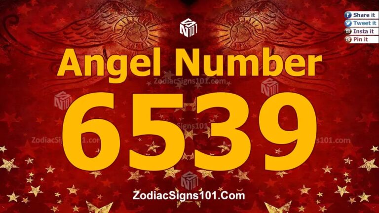6539 Angel Number Spiritual Meaning And Significance