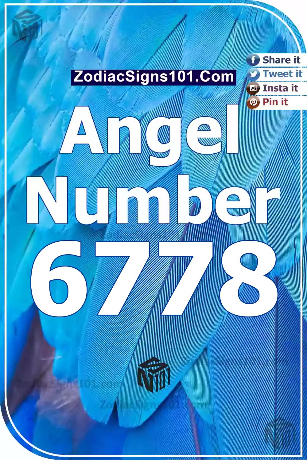 6778 Angel Number Meaning