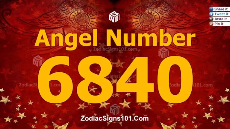 6840 Angel Number Spiritual Meaning And Significance