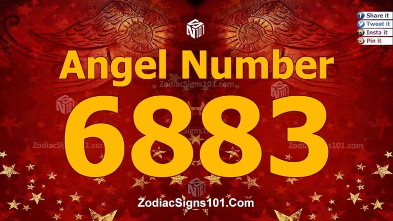 6883 Angel Number Spiritual Meaning And Significance