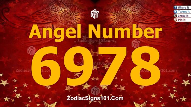 6978 Angel Number Spiritual Meaning And Significance